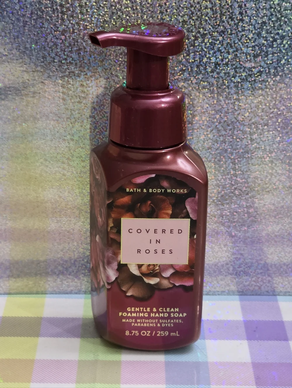 Bath & Body Works Covered in Roses Gentle Foaming Hand Soap 8oz NEW RARE